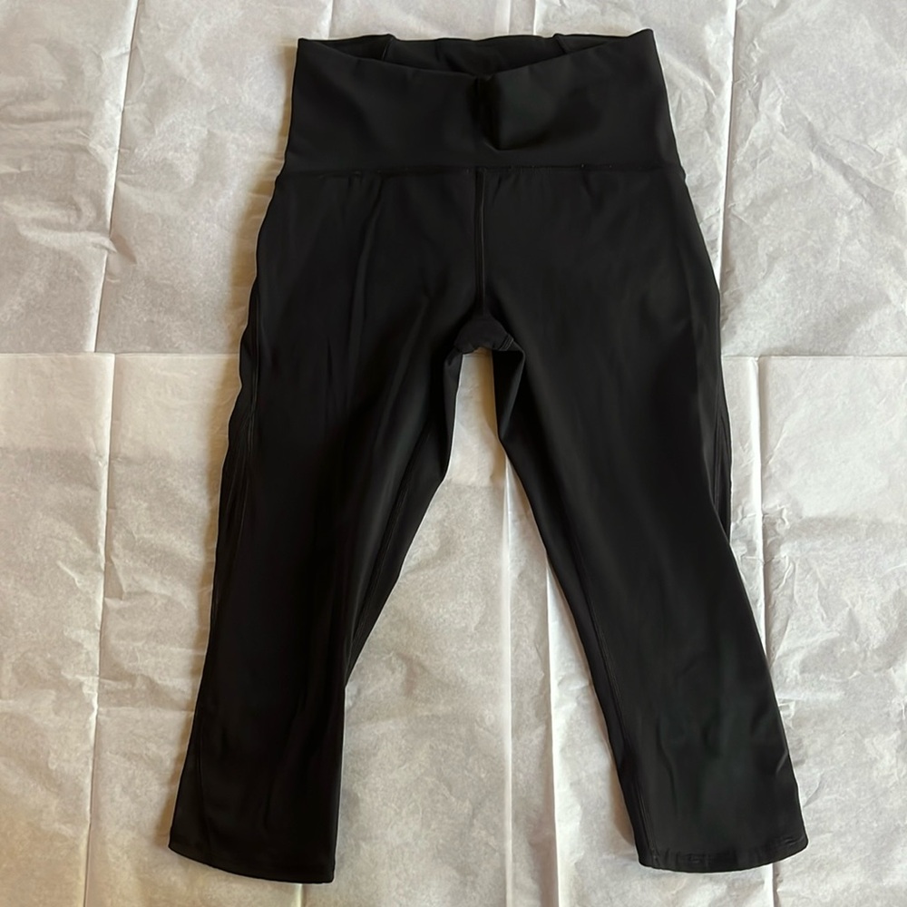 Women/teen black lululemon leggings #2